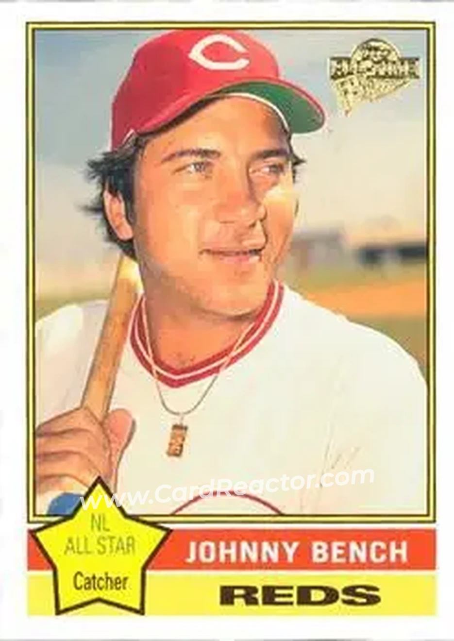 2004 Topps All-Time Fan Favorites #80 - Johnny Bench - Cincinnati Reds - Front
