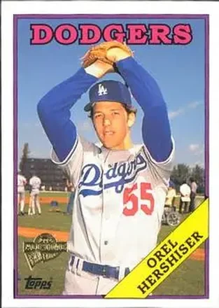 2004 Topps All-Time Fan Favorites #81 - Orel Hershiser - Los Angeles Dodgers