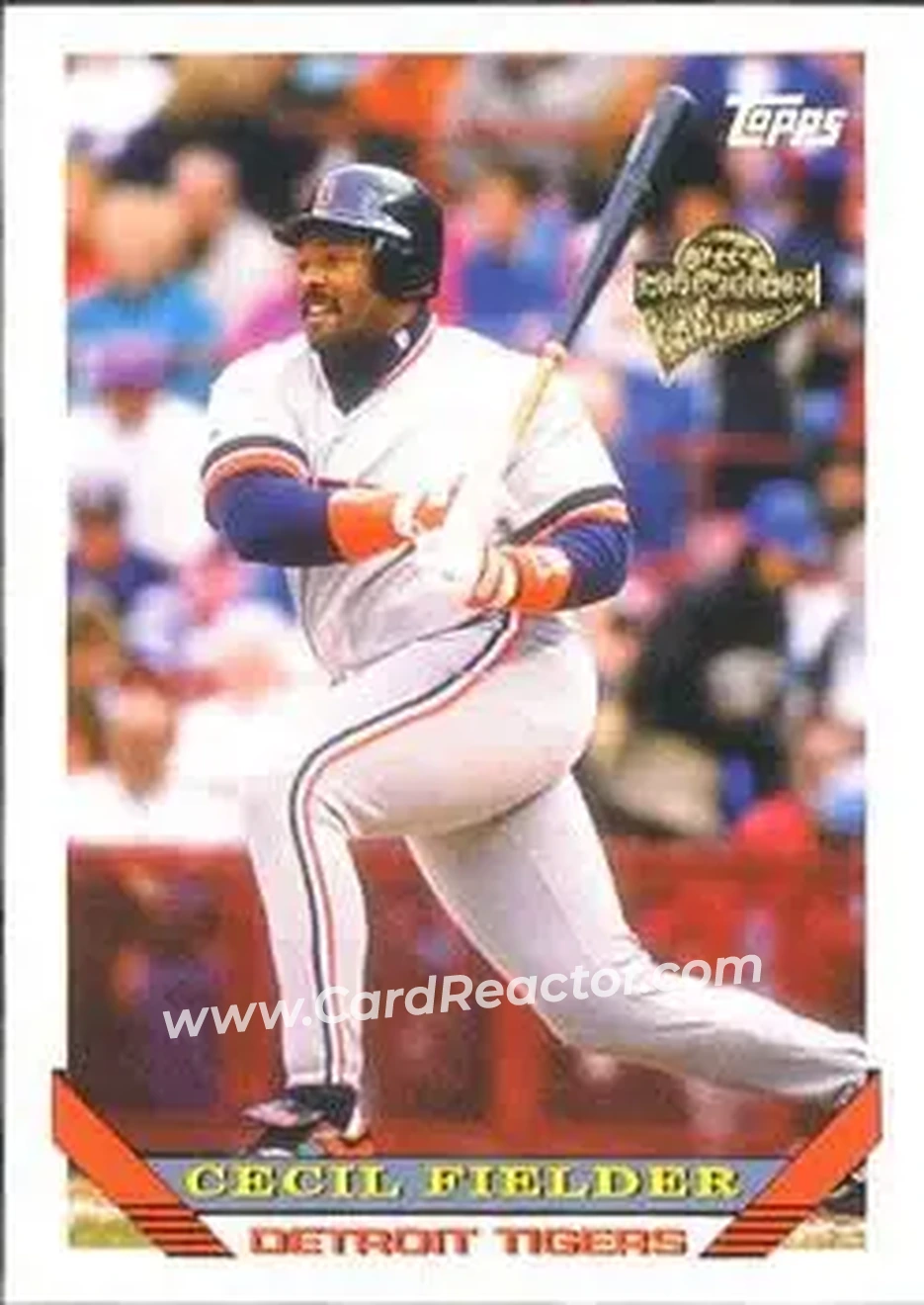 2004 Topps All-Time Fan Favorites #82 - Cecil Fielder - Detroit Tigers - Front