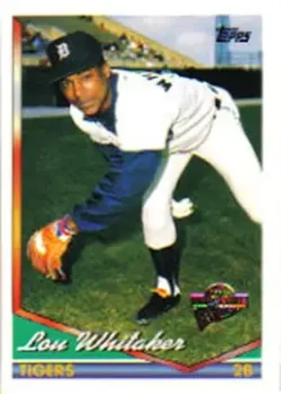 2004 Topps All-Time Fan Favorites #83 - Lou Whitaker - Detroit Tigers