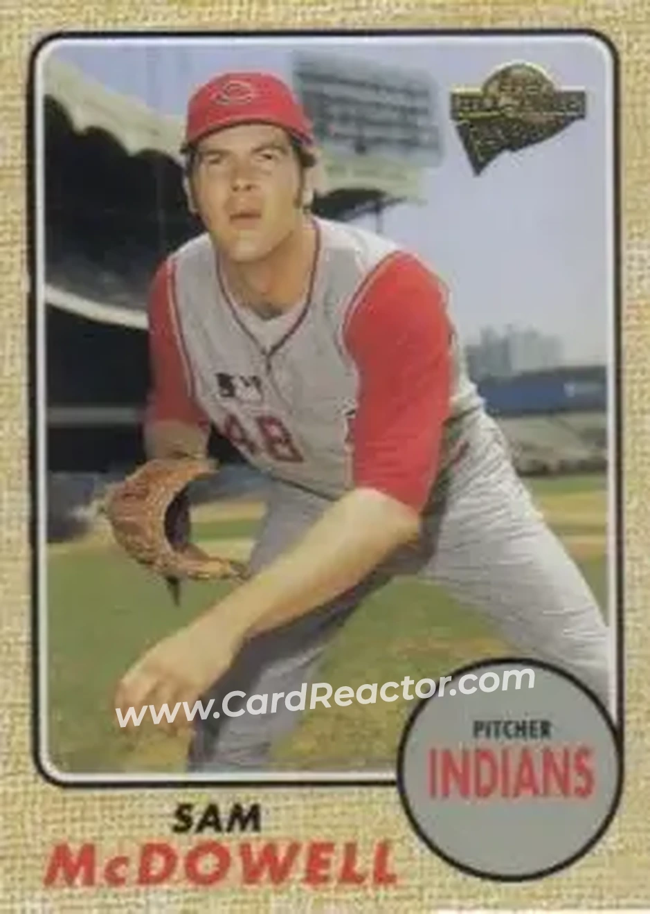 2004 Topps All-Time Fan Favorites #85 - Sam McDowell - Cleveland Indians - Front