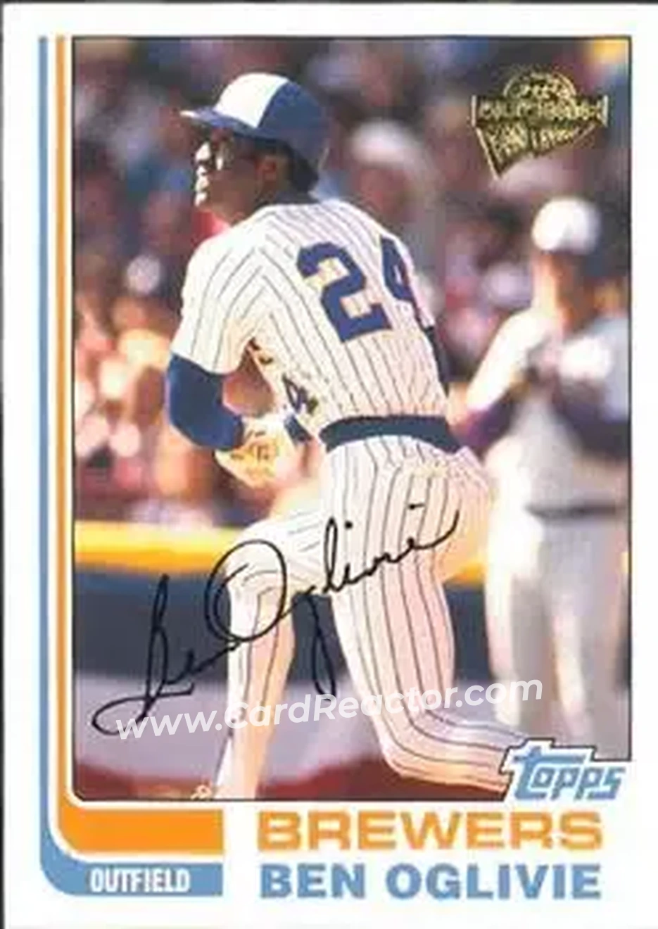 2004 Topps All-Time Fan Favorites #88 - Ben Oglivie - Milwaukee Brewers - Front