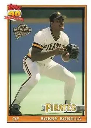 2004 Topps All-Time Fan Favorites #92 - Bobby Bonilla - Pittsburgh Pirates