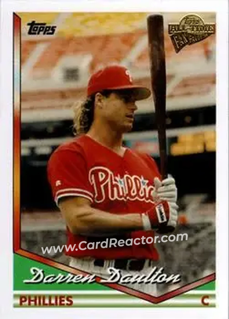 2004 Topps All-Time Fan Favorites #93 - Darren Daulton - Philadelphia Phillies - Front