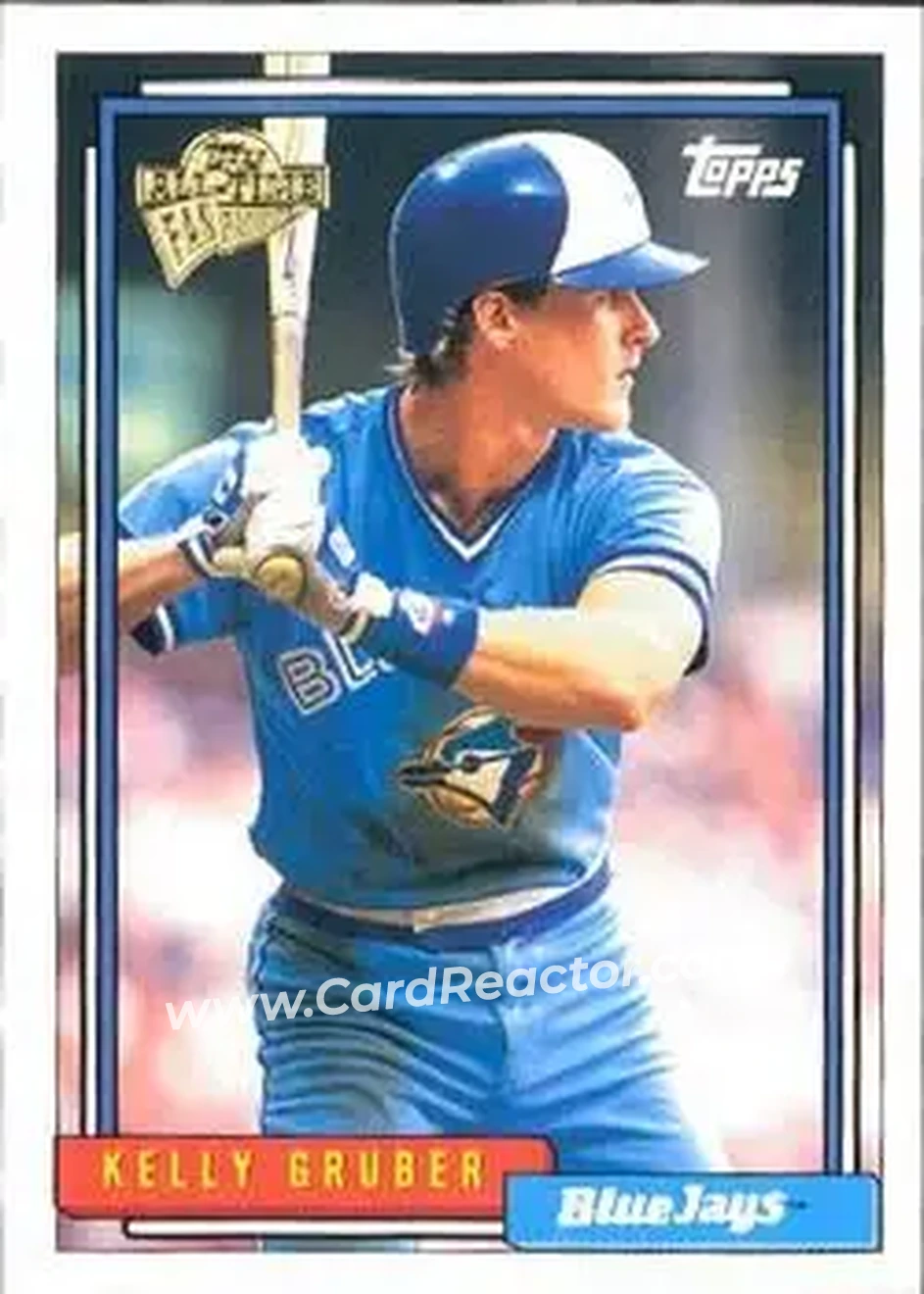 2004 Topps All-Time Fan Favorites #99 - Kelly Gruber - Toronto Blue Jays - Front
