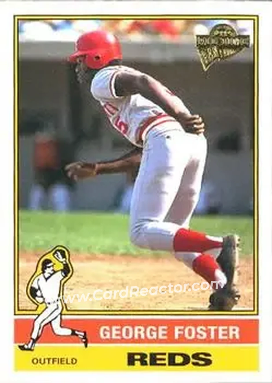 2004 Topps All-Time Fan Favorites #102 - George Foster - Cincinnati Reds - Front