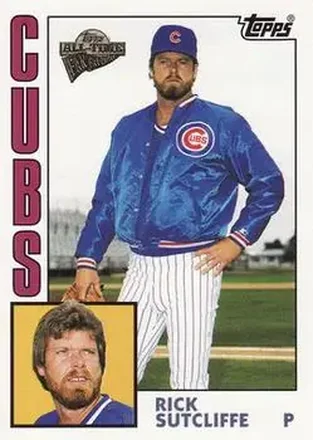2004 Topps All-Time Fan Favorites #104 - Rick Sutcliffe - Chicago Cubs