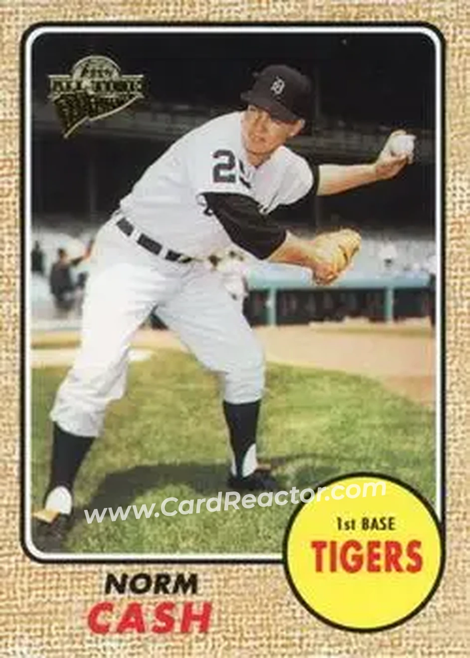 2004 Topps All-Time Fan Favorites #106 - Norm Cash - Detroit Tigers - Front