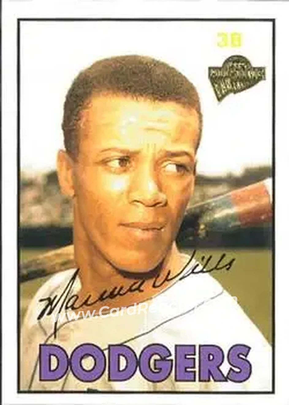 2004 Topps All-Time Fan Favorites #109 - Maury Wills - Los Angeles Dodgers - Front
