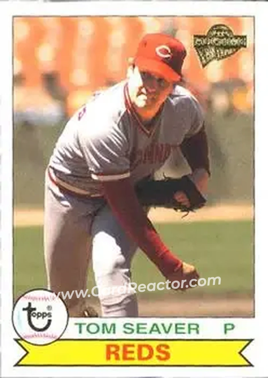 2004 Topps All-Time Fan Favorites #110 - Tom Seaver - Cincinnati Reds - Front 2004 Topps All-Time Fan Favorites #110 - Tom Seaver - Cincinnati Reds - Front