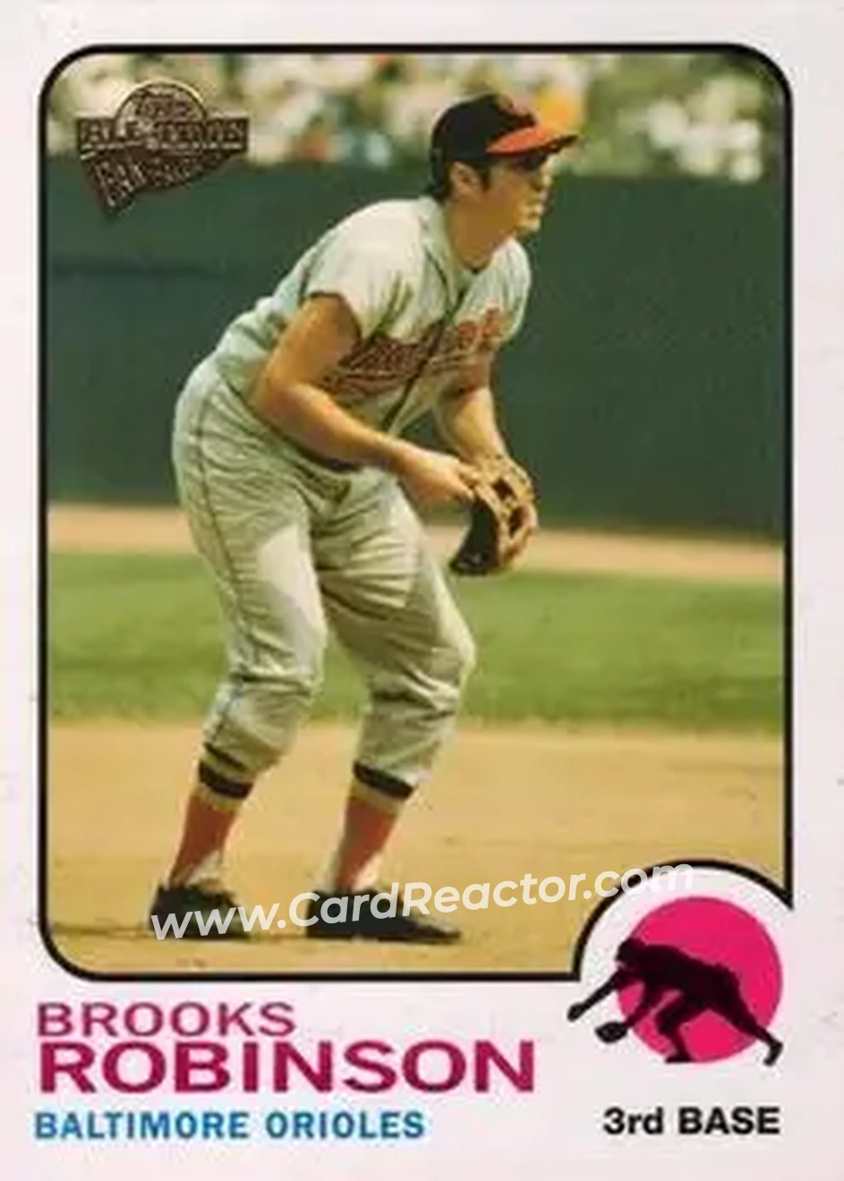 2004 Topps All-Time Fan Favorites #111 - Brooks Robinson - Baltimore Orioles - Front