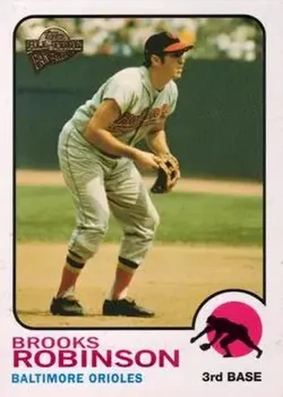2004 Topps All-Time Fan Favorites #111 - Brooks Robinson - Baltimore Orioles