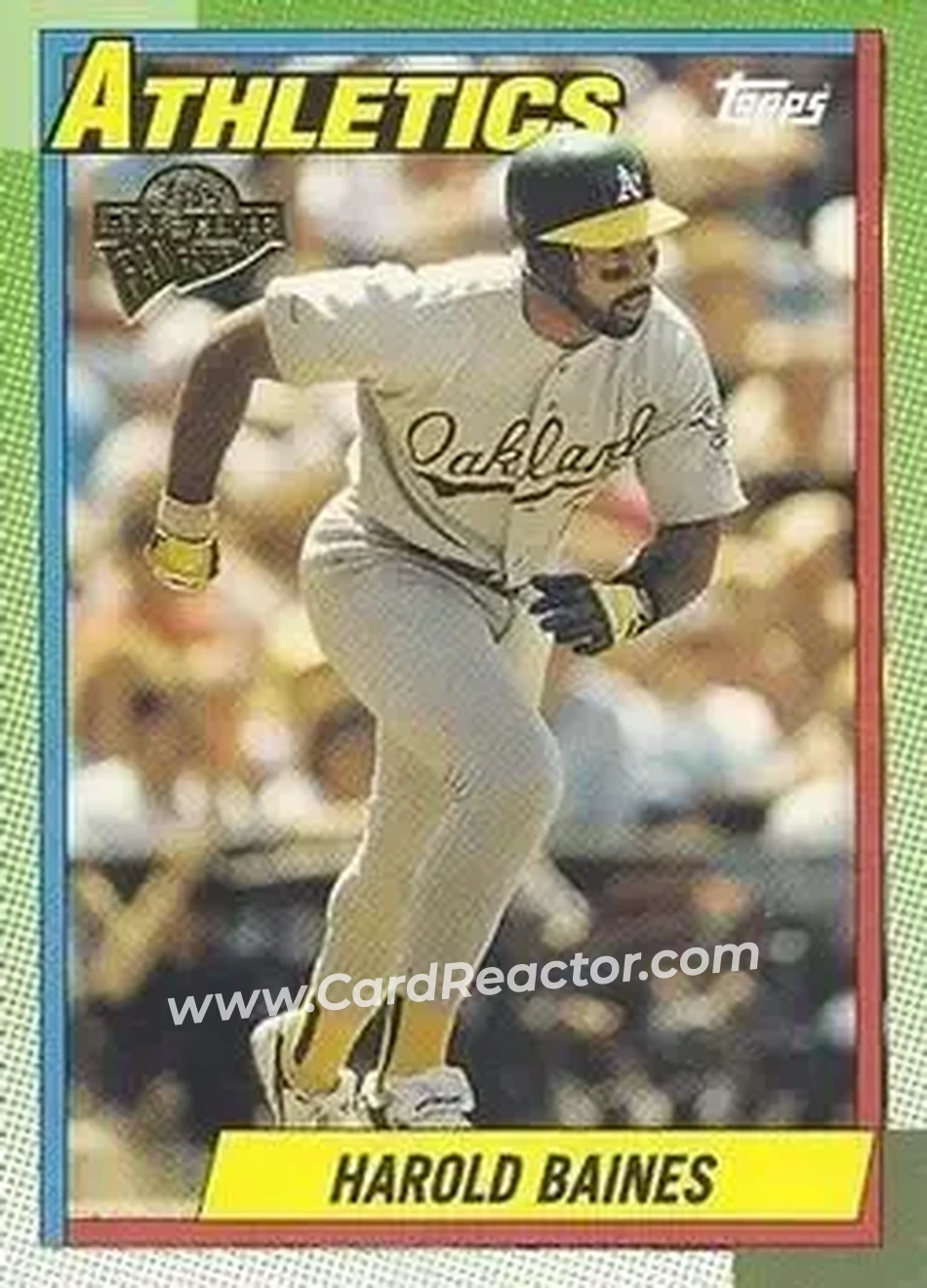 2004 Topps All-Time Fan Favorites #114 - Harold Baines - Oakland Athletics - Front