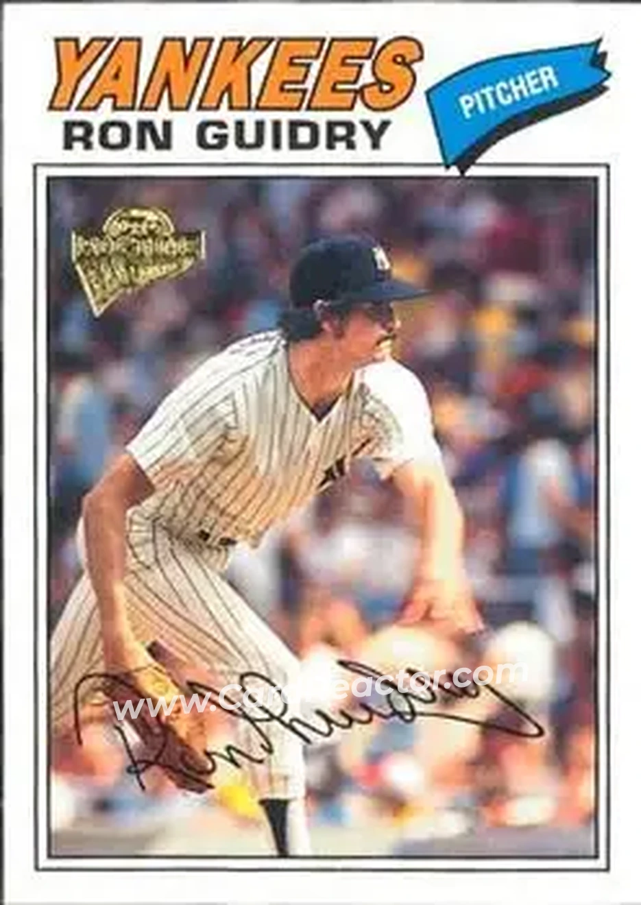 2004 Topps All-Time Fan Favorites #119 - Ron Guidry - New York Yankees - Front