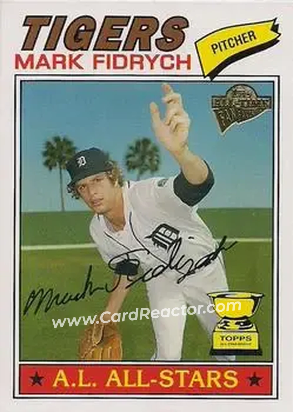 2004 Topps All-Time Fan Favorites #122 - Mark Fidrych - Detroit Tigers - Front