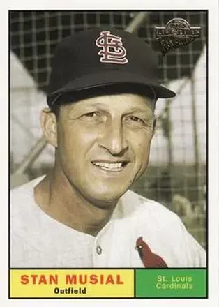 2004 Topps All-Time Fan Favorites #125 - Stan Musial - St. Louis Cardinals