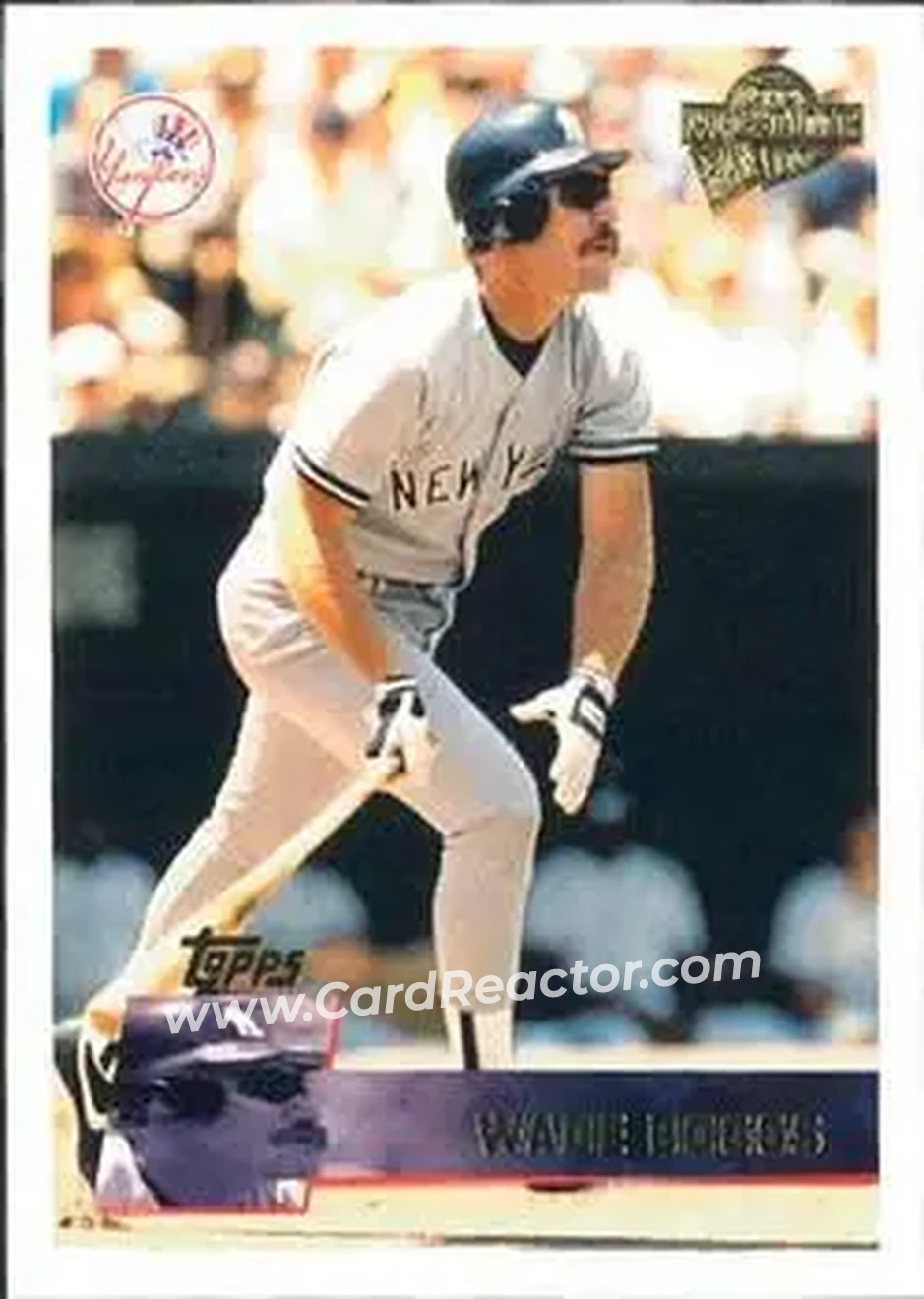 2004 Topps All-Time Fan Favorites #130 - Wade Boggs - New York Yankees - Front