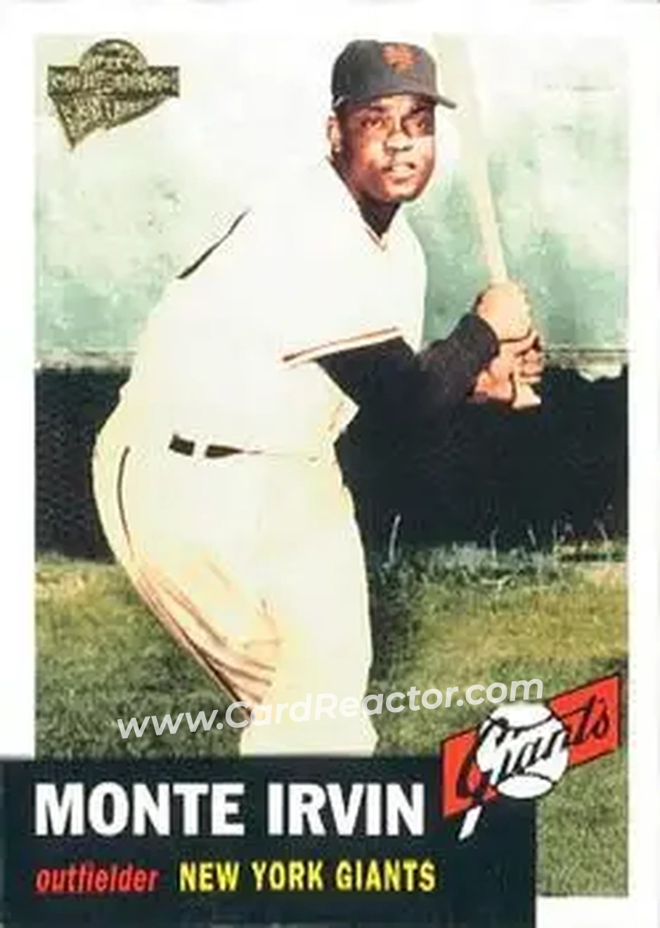 2004 Topps All-Time Fan Favorites #132 - Monte Irvin - New York Giants - Front