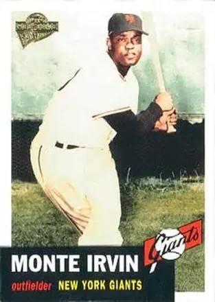 2004 Topps All-Time Fan Favorites #132 - Monte Irvin - New York Giants