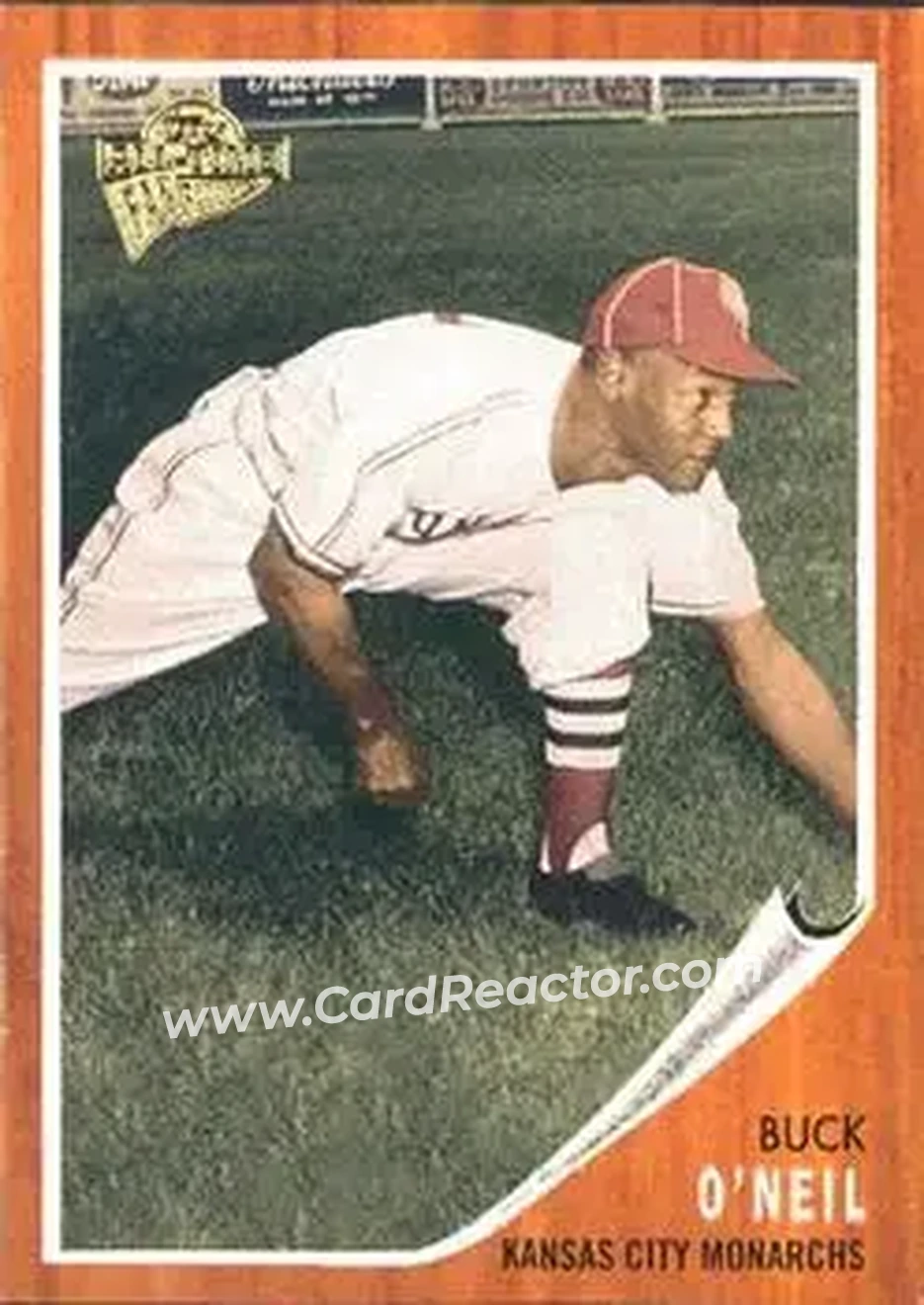 2004 Topps All-Time Fan Favorites #138 - Buck O'Neil - Kansas City Monarchs - Front