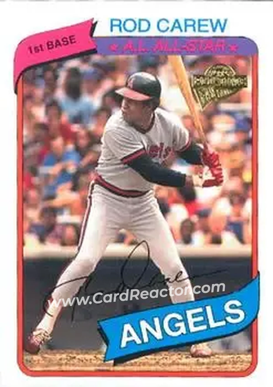 2004 Topps All-Time Fan Favorites #140 - Rod Carew - California Angels - Front