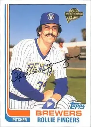 2004 Topps All-Time Fan Favorites #144 - Rollie Fingers - Milwaukee Brewers
