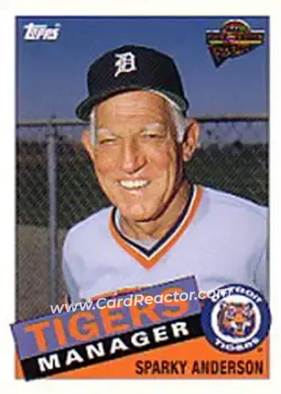 2004 Topps All-Time Fan Favorites #46 - George Anderson - Detroit Tigers - Front