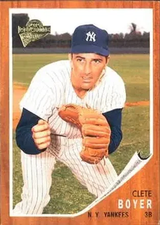 2004 Topps All-Time Fan Favorites #52 - Cletis Boyer - New York Yankees
