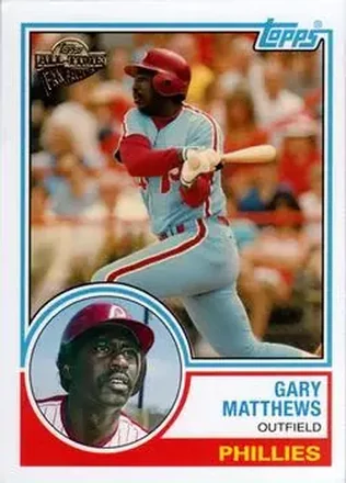 2004 Topps All-Time Fan Favorites #55 - Gary Matthews - Philadelphia Phillies