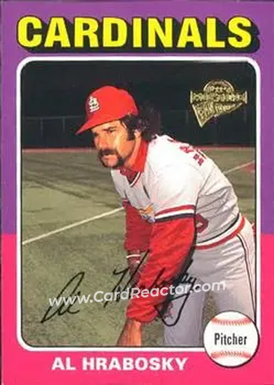2004 Topps All-Time Fan Favorites #59 - Al Hrabosky - St. Louis Cardinals - Front