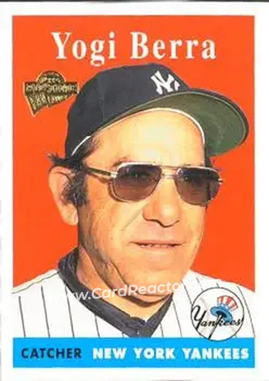 2004 Topps All-Time Fan Favorites #90 - Larry "Yogi" Berra - New York Yankees - Front