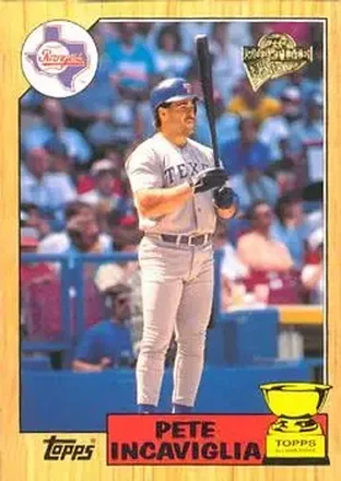 2004 Topps All-Time Fan Favorites #96 - Pete Incaviglia - Texas Rangers