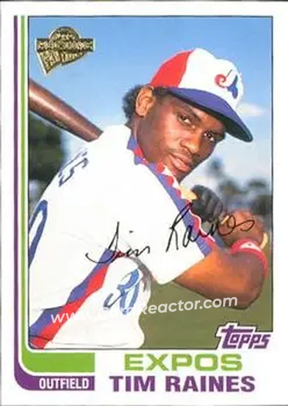 2004 Topps All-Time Fan Favorites #115 - Tim Raines - Montreal Expos - Front