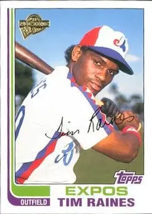 2004 Topps All-Time Fan Favorites #115 - Tim Raines - Montreal Expos