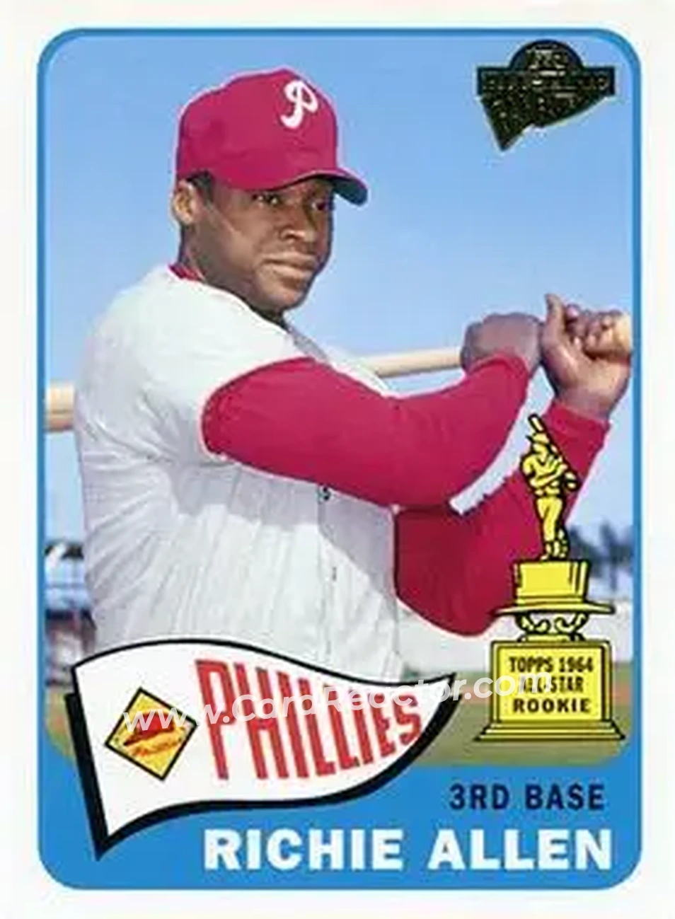 2004 Topps All-Time Fan Favorites #117 - Richie Allen - Philadelphia Phillies - Front 2004 Topps All-Time Fan Favorites #117 - Richie Allen - Philadelphia Phillies - Front