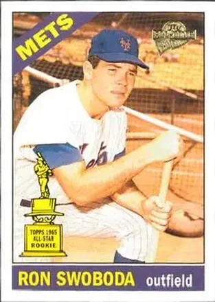 2004 Topps All-Time Fan Favorites #118 - Ron Swoboda - New York Mets