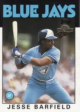 2004 Topps All-Time Fan Favorites #126 - Jesse Barfield - Toronto Blue Jays