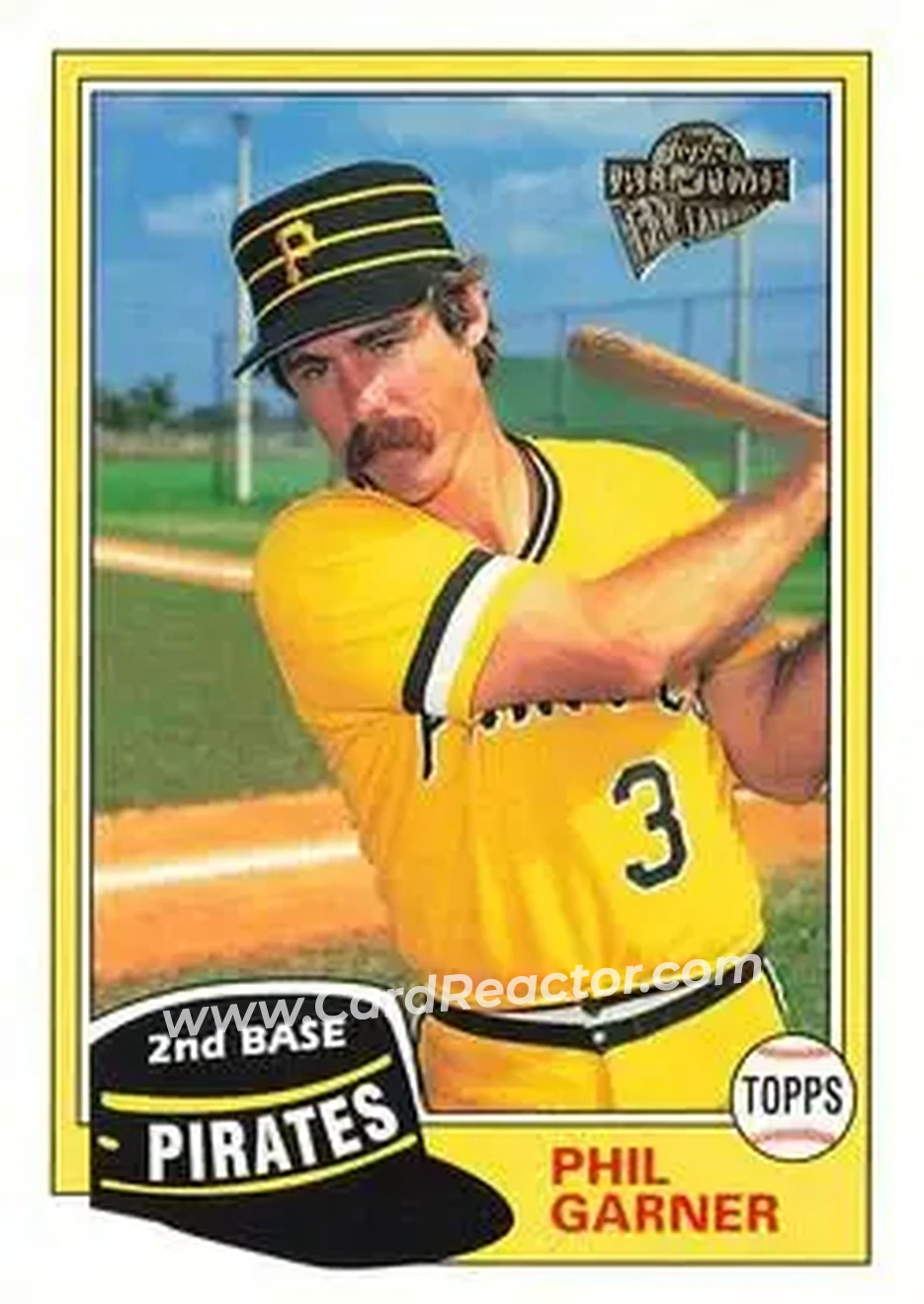 2004 Topps All-Time Fan Favorites #128 - Phil Garner - Pittsburgh Pirates - Front