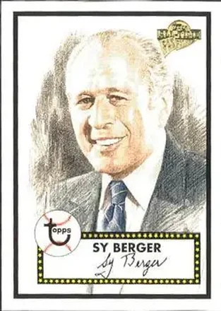 2004 Topps All-Time Fan Favorites #137 - Sy Berger