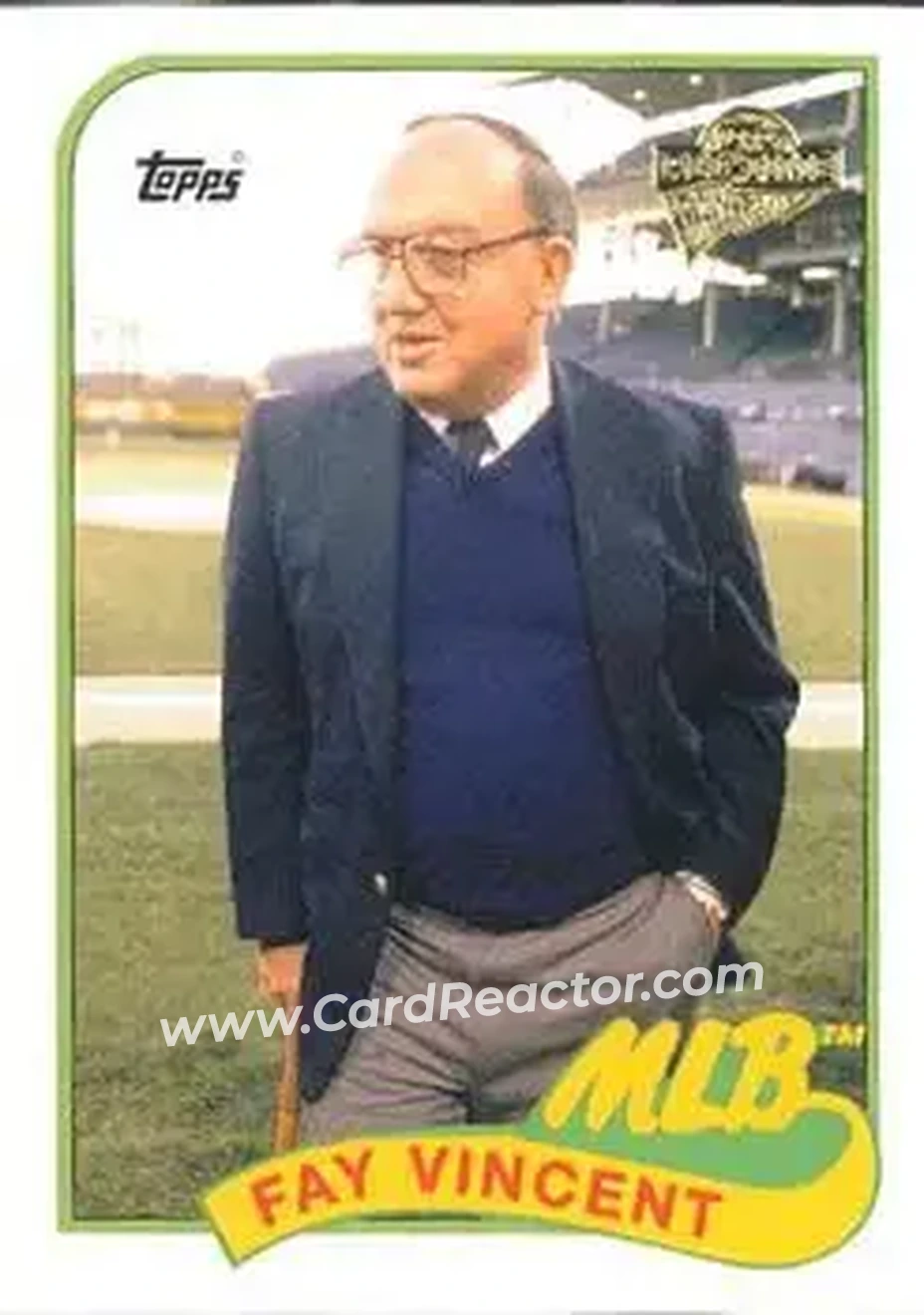 2004 Topps All-Time Fan Favorites #146 - Fay Vincent - Front