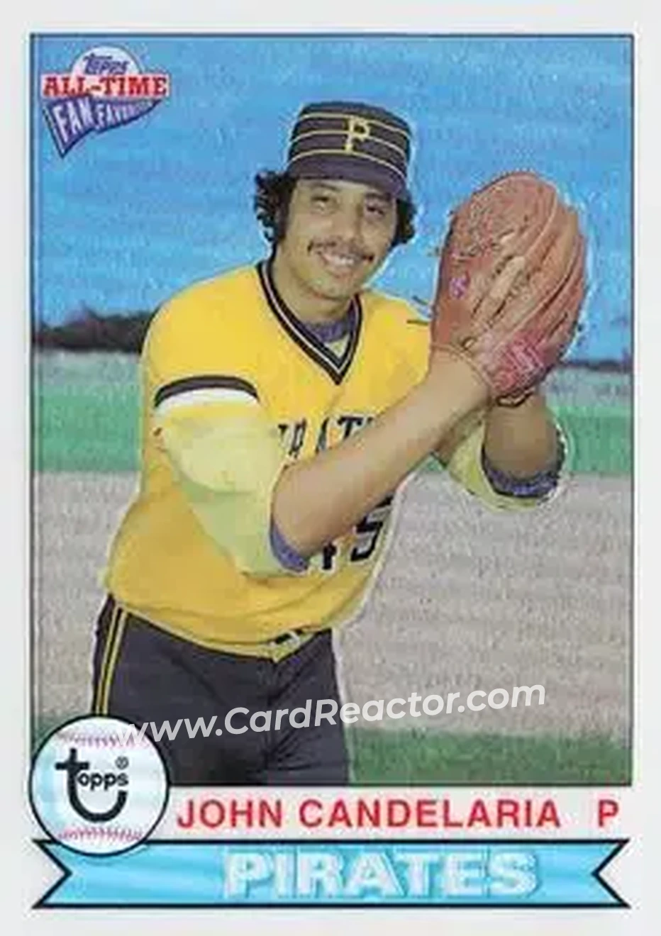 2004 Topps All-Time Fan Favorites - Refractors #6 - John Candelaria - Pittsburgh Pirates - Front