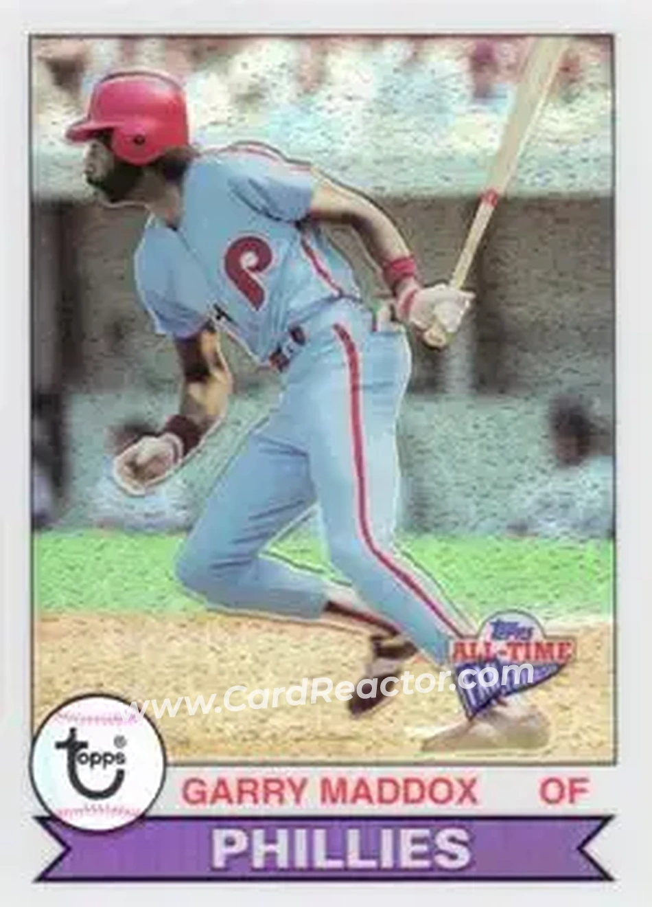 2004 Topps All-Time Fan Favorites - Refractors #11 - Garry Maddox - Philadelphia Phillies - Front