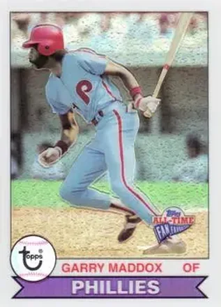 2004 Topps All-Time Fan Favorites #11 Refractors Garry Maddox