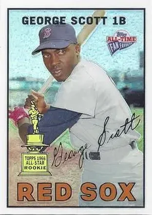 2004 Topps All-Time Fan Favorites #17 Refractors George Scott