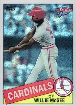 2004 Topps All-Time Fan Favorites - Refractors #35 - Willie McGee - St. Louis Cardinals