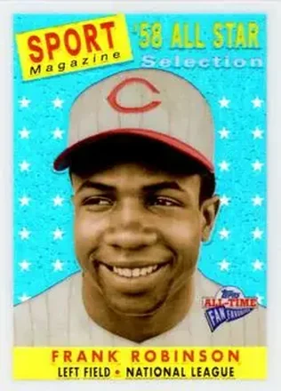 2004 Topps All-Time Fan Favorites - Refractors #40 - Frank Robinson - Cincinnati Reds