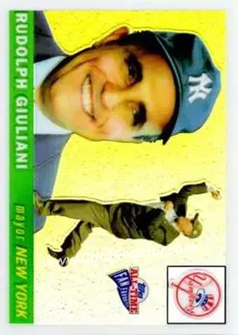 2004 Topps All-Time Fan Favorites - Refractors #51 - Rudolph Giuliani - Front