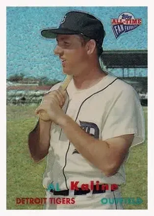 2004 Topps All-Time Fan Favorites - Refractors #60 - Al Kaline - Detroit Tigers