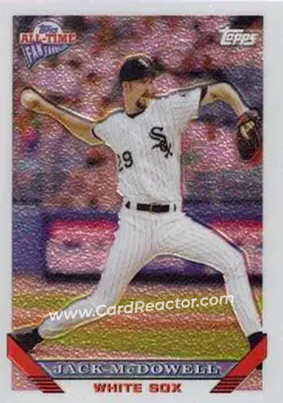 2004 Topps All-Time Fan Favorites - Refractors #62 - Jack McDowell - Chicago White Sox - Front