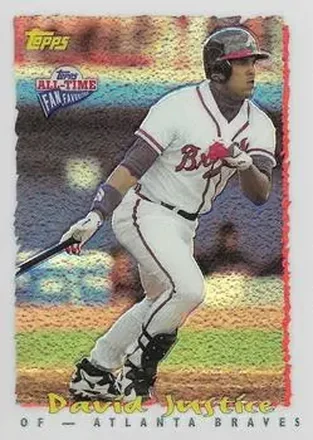 2004 Topps All-Time Fan Favorites - Refractors #66 - David Justice - Atlanta Braves